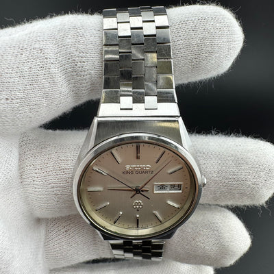 Seiko King Twin Quartz 99KQ Ref 9923-8050 Quartz Watch New Battery Warranty