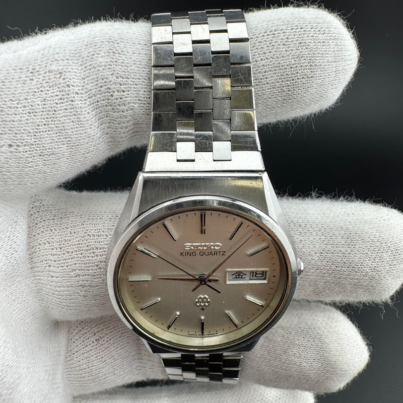 Seiko King Twin Quartz 99KQ Ref 9923-8050 Quartz Watch New Battery Warranty