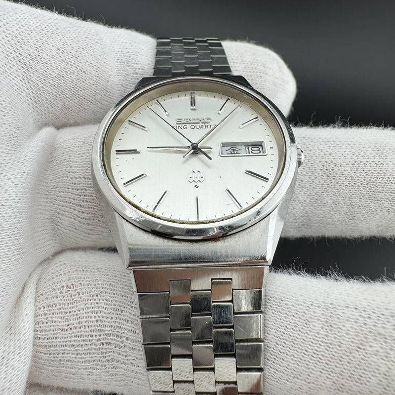 Seiko King Twin Quartz 99KQ Ref 9923-8050 Quartz Watch New Battery Warranty