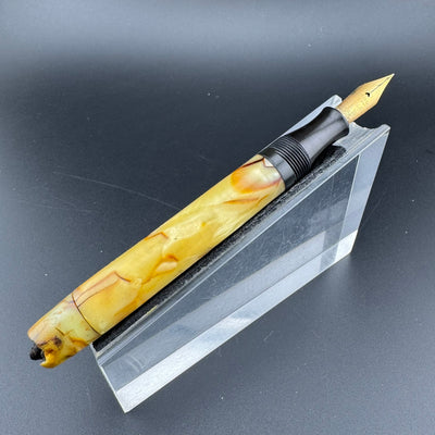 Webster's Ideal Celluloid Eyedropper Fountain Pen 14K Gold Extra-Fine Nib Unrestored