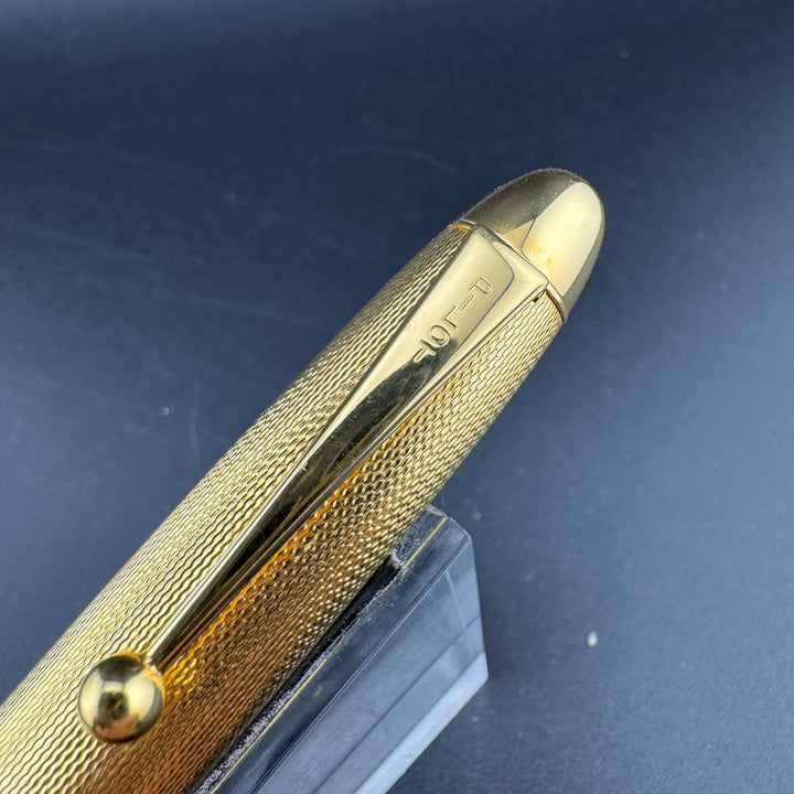 PILOT Custom 745 Gold Plated Barleycorn Fountain Pen 18K Gold