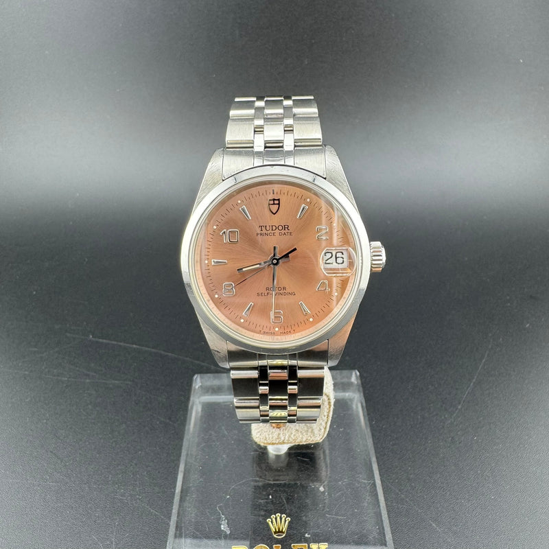 TUDOR Prince Date Ref. 72000 Salmon Dial Automatic Watch