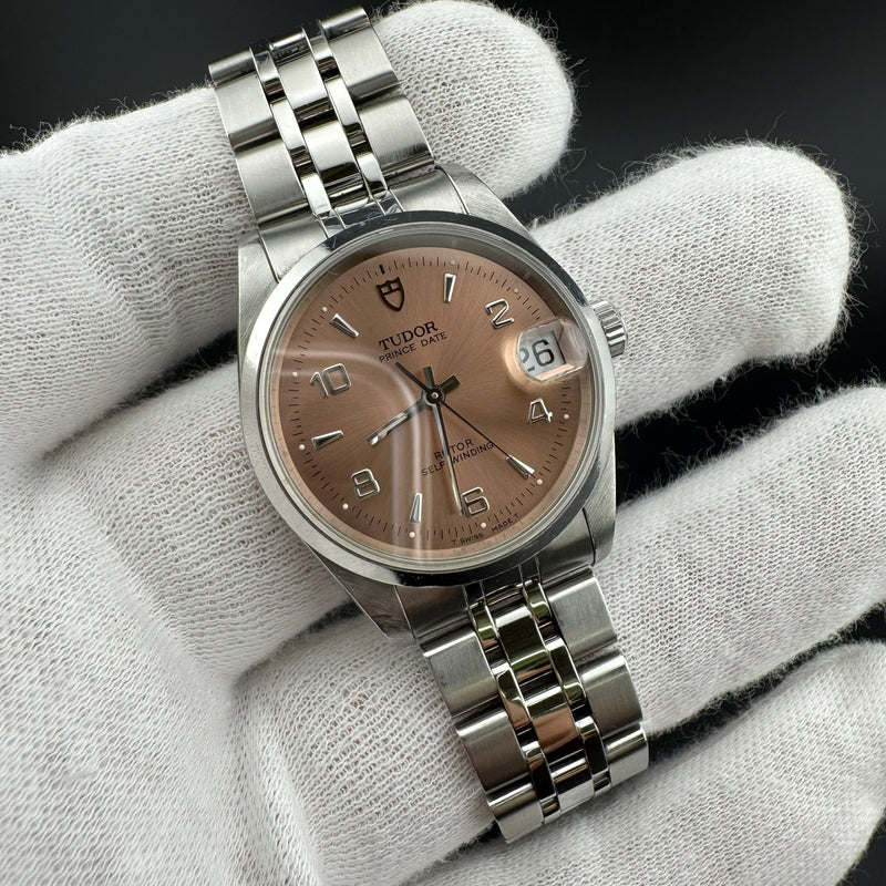TUDOR Prince Date Ref. 72000 Salmon Dial Automatic Watch