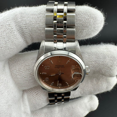 TUDOR Prince Date Ref. 72000 Salmon Dial Automatic Watch