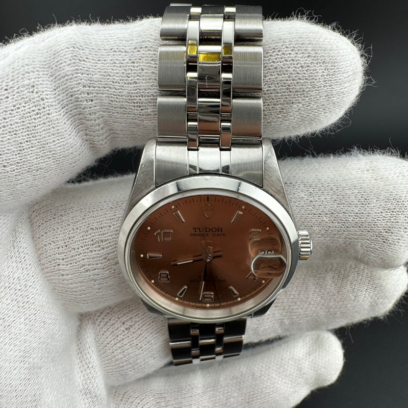 TUDOR Prince Date Ref. 72000 Salmon Dial Automatic Watch