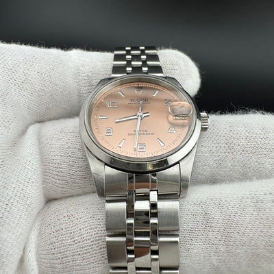 TUDOR Prince Date Ref. 72000 Salmon Dial Automatic Watch