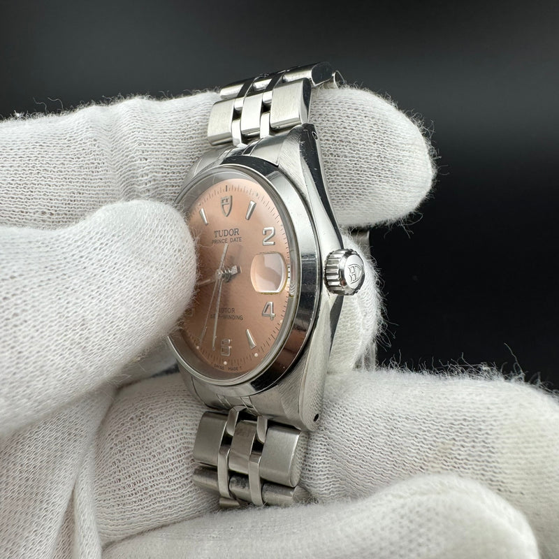 TUDOR Prince Date Ref. 72000 Salmon Dial Automatic Watch