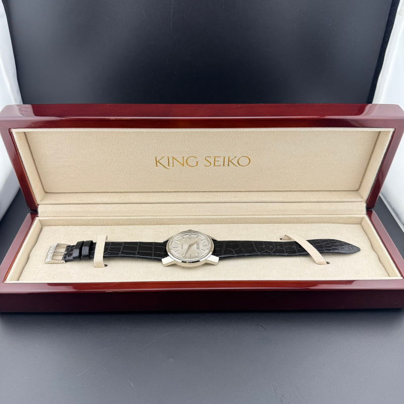 King Seiko SKDA001/6L35-00D0 140th Anniversary L.E. Reissue Watch w/Box