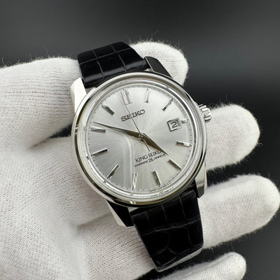 King Seiko SKDA001/6L35-00D0 140th Anniversary L.E. Reissue Watch w/Box
