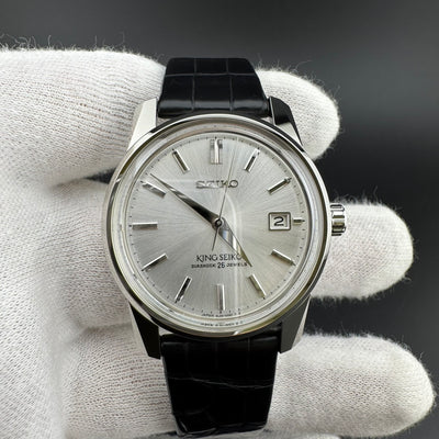 King Seiko SKDA001/6L35-00D0 140th Anniversary L.E. Reissue Watch w/Box