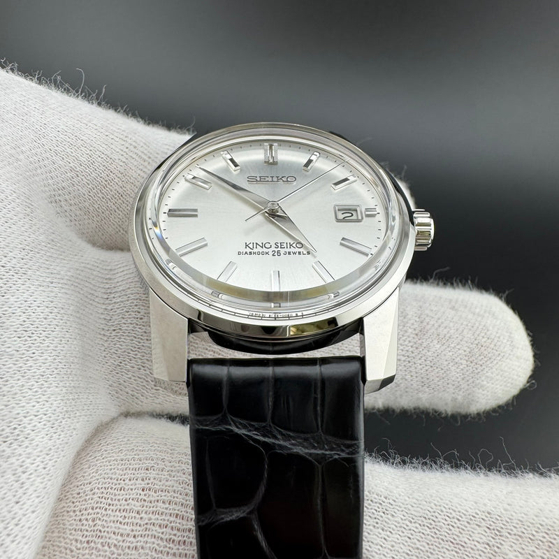 King Seiko SKDA001/6L35-00D0 140th Anniversary L.E. Reissue Watch w/Box