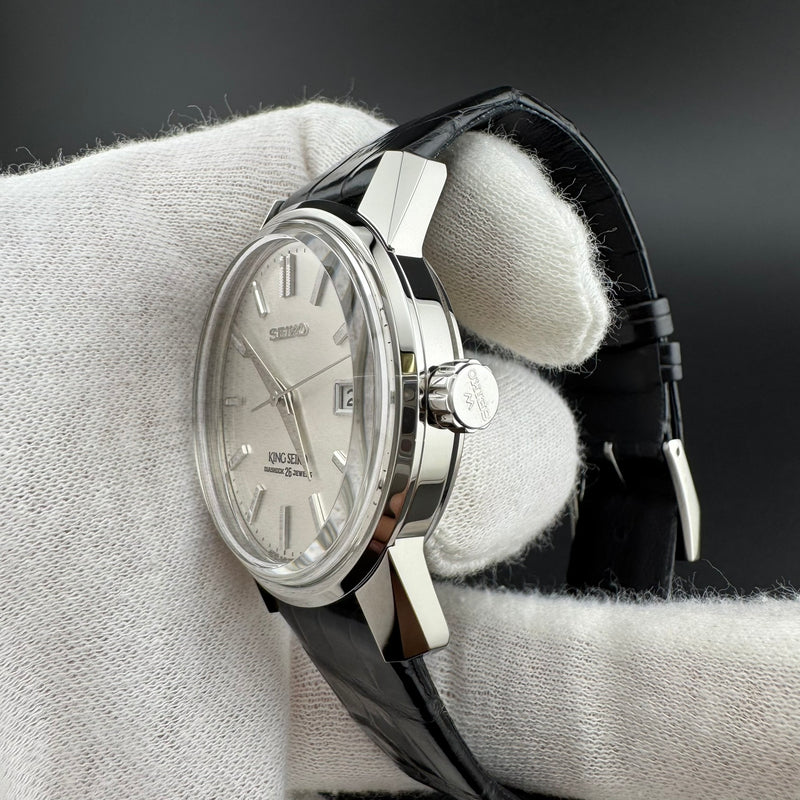 King Seiko SKDA001/6L35-00D0 140th Anniversary L.E. Reissue Watch w/Box