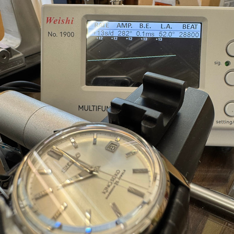 King Seiko SKDA001/6L35-00D0 140th Anniversary L.E. Reissue Watch w/Box