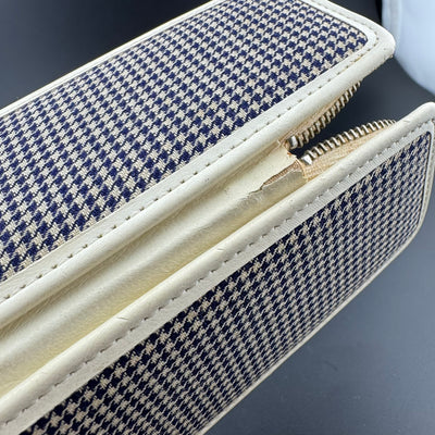 Pilot PS3C-90 Vintage Leather & Fabric 3-Pen Fountain Pen Case