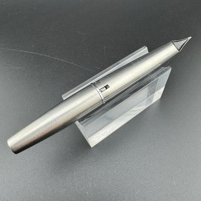 Pilot Myu 701 Brushed Stainless Steel Pocket Fountain Pen Fine Nib May 1974