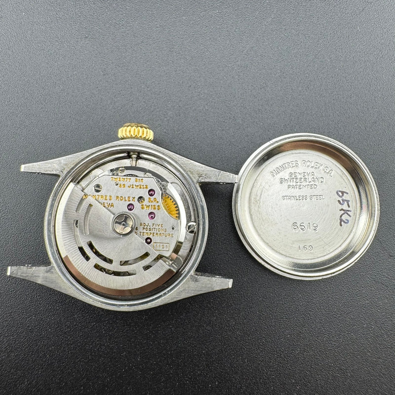 Rolex Oyster Perpetual REF. 6619 Ladies Two-Tone Automatic Watch