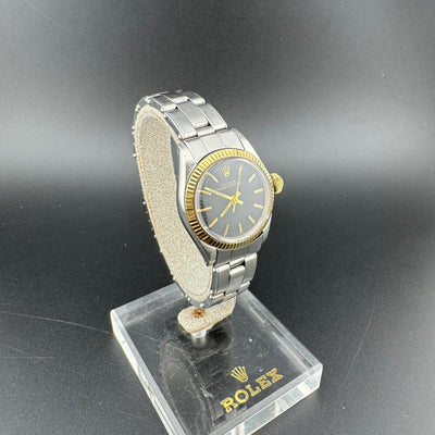 Rolex Oyster Perpetual REF. 6619 Ladies Two-Tone Automatic Watch