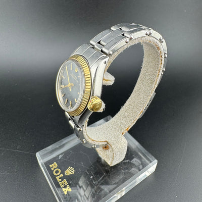 Rolex Oyster Perpetual REF. 6619 Ladies Two-Tone Automatic Watch