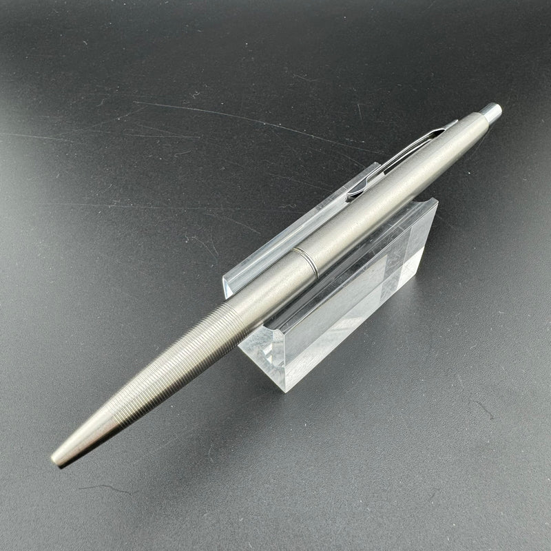 Pilot Myu 701 Brushed Stainless Steel Ballpoint Pen BPG-200SK