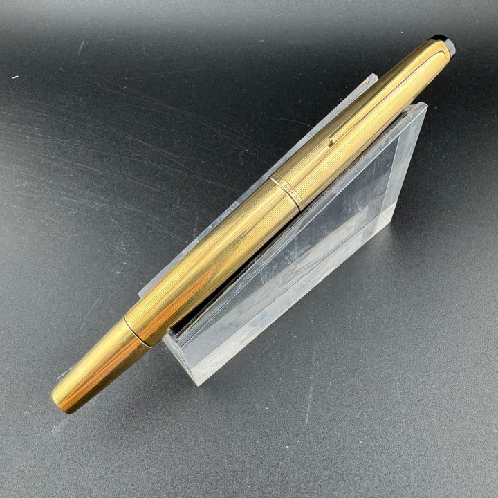 MONTBLANC Meisterstück No. 84 Rolled Gold Fountain Pen 18C Gold