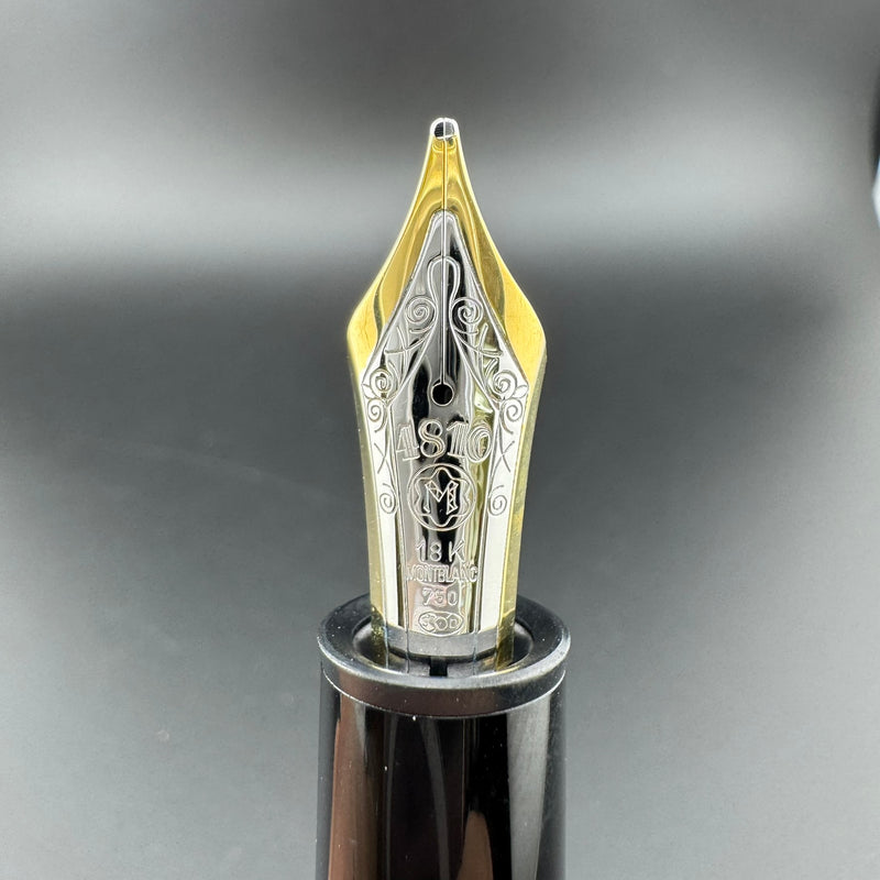 Montblanc Meisterstück No. 149 Fountain Pen 18K Gold Broad Nib Serviced