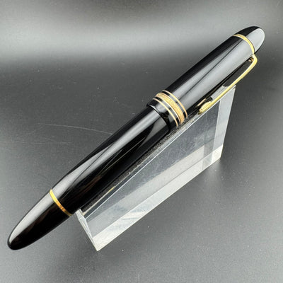 Montblanc Meisterstück No. 149 Fountain Pen 18K Gold Broad Nib Serviced