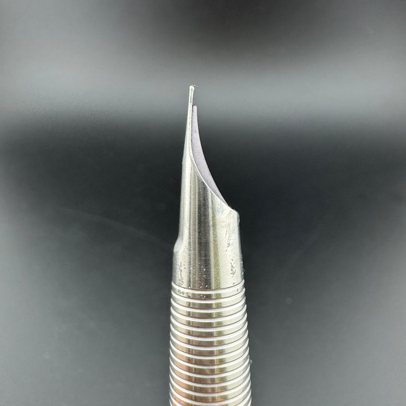 Pilot Murex MR Brushed Stainless Steel Fountain Pen Steel Fine Nib Dec 1979