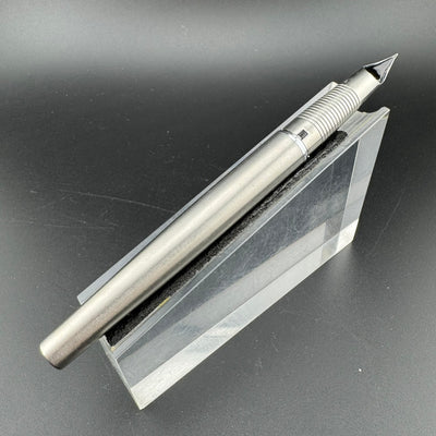 Pilot Murex MR Brushed Stainless Steel Fountain Pen Steel Fine Nib Dec 1979