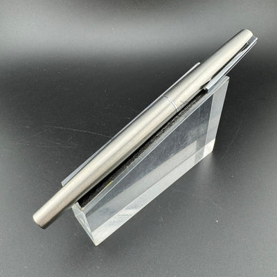 Pilot Murex MR Brushed Stainless Steel Fountain Pen Steel Fine Nib Dec 1979