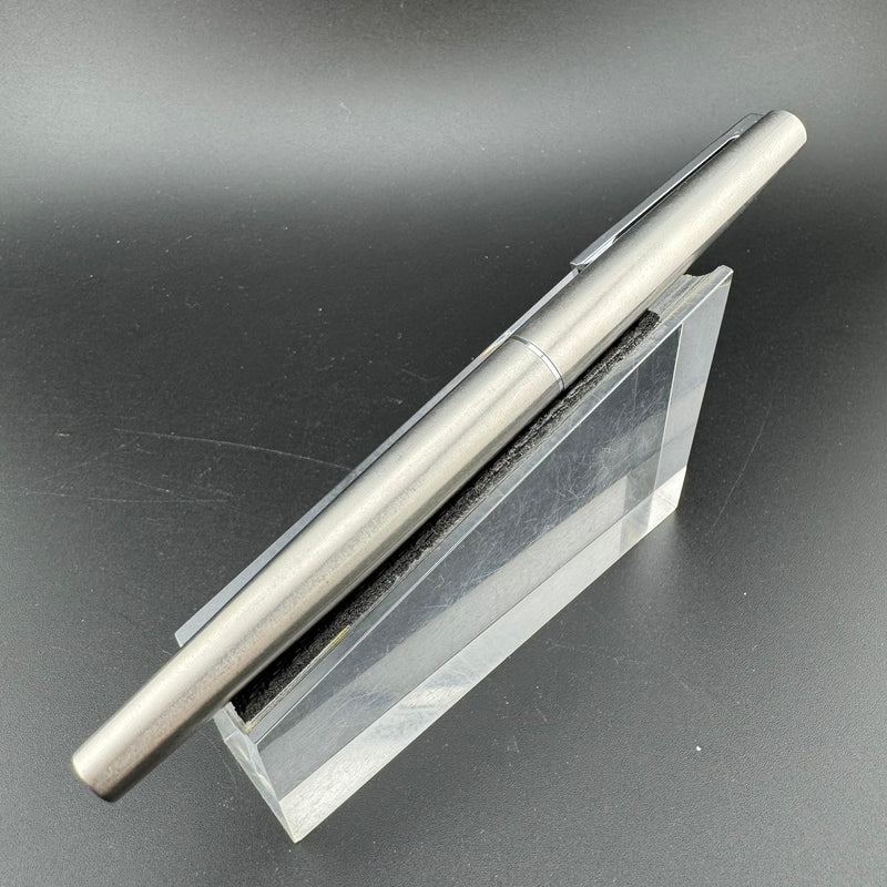 Pilot Murex MR Brushed Stainless Steel Fountain Pen Steel Fine Nib Dec 1979