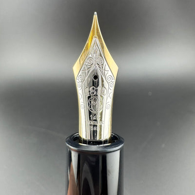 Montblanc Meisterstück No. 149 Fountain Pen 14C Gold Extra Fine Nib Serviced