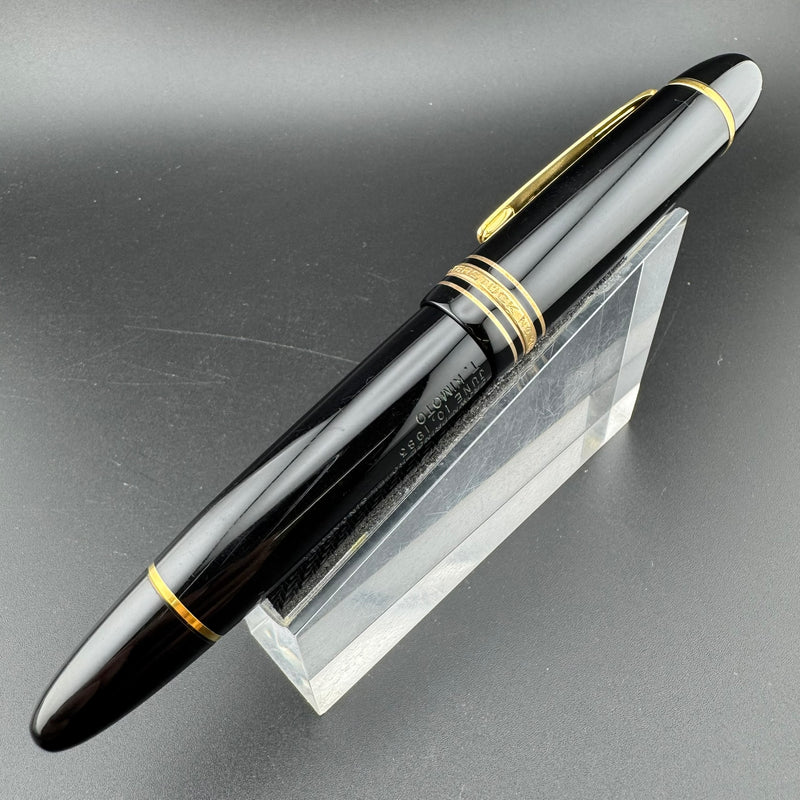 Montblanc Meisterstück No. 149 Fountain Pen 14C Gold Extra Fine Nib Serviced