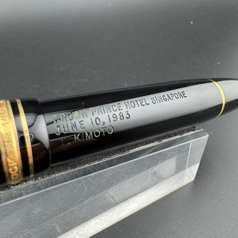 Montblanc Meisterstück No. 149 Fountain Pen 14C Gold Extra Fine Nib Serviced