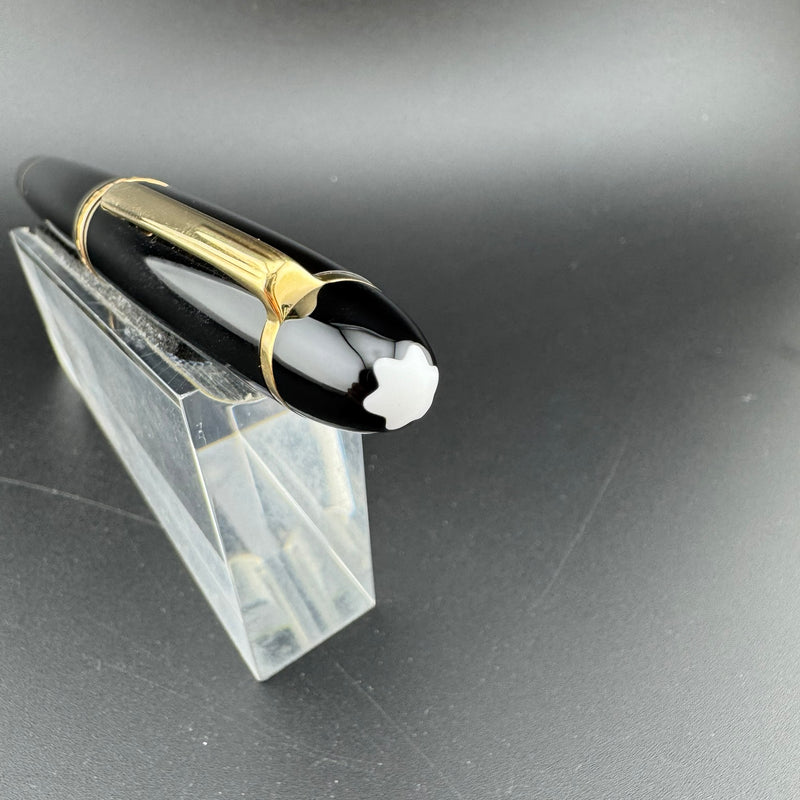 Montblanc Meisterstück No. 146 Fountain Pen 14K Gold Fine Nib Serviced