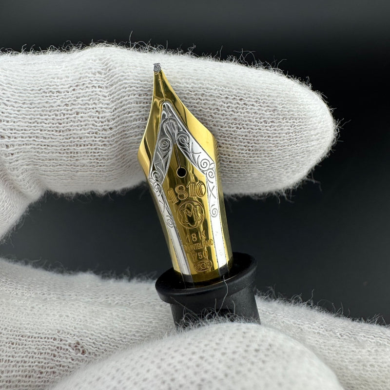 Montblanc Meisterstuck No. 149 18K Gold Tri-Tone Medium Nib Unit ONLY