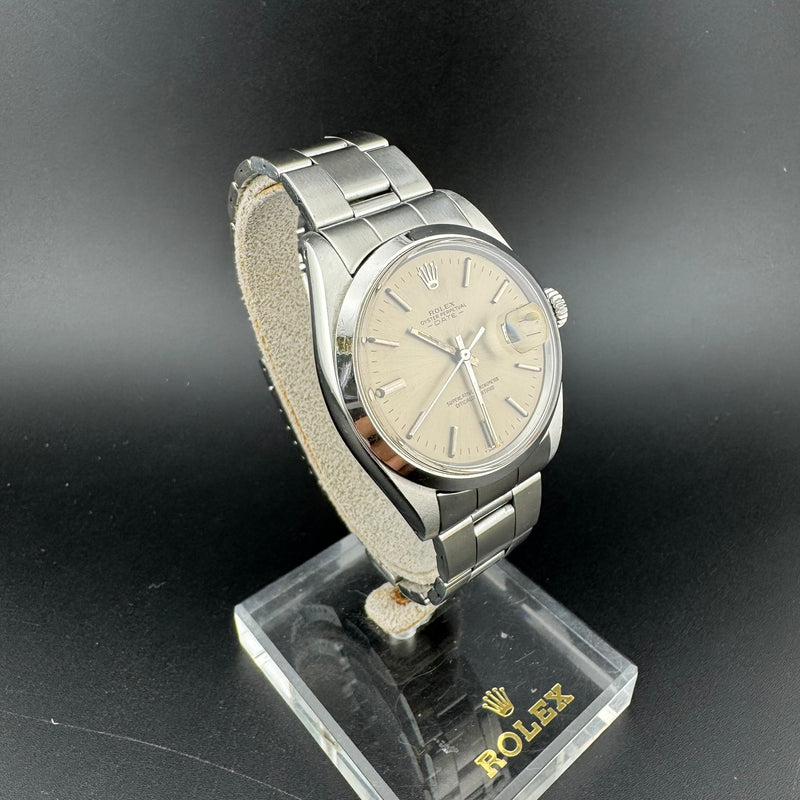 Rolex Oyster Perpetual Date REF. 1500 Taupe Dial Automatic Watch