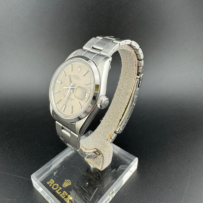 Rolex Oyster Perpetual Date REF. 1500 Taupe Dial Automatic Watch
