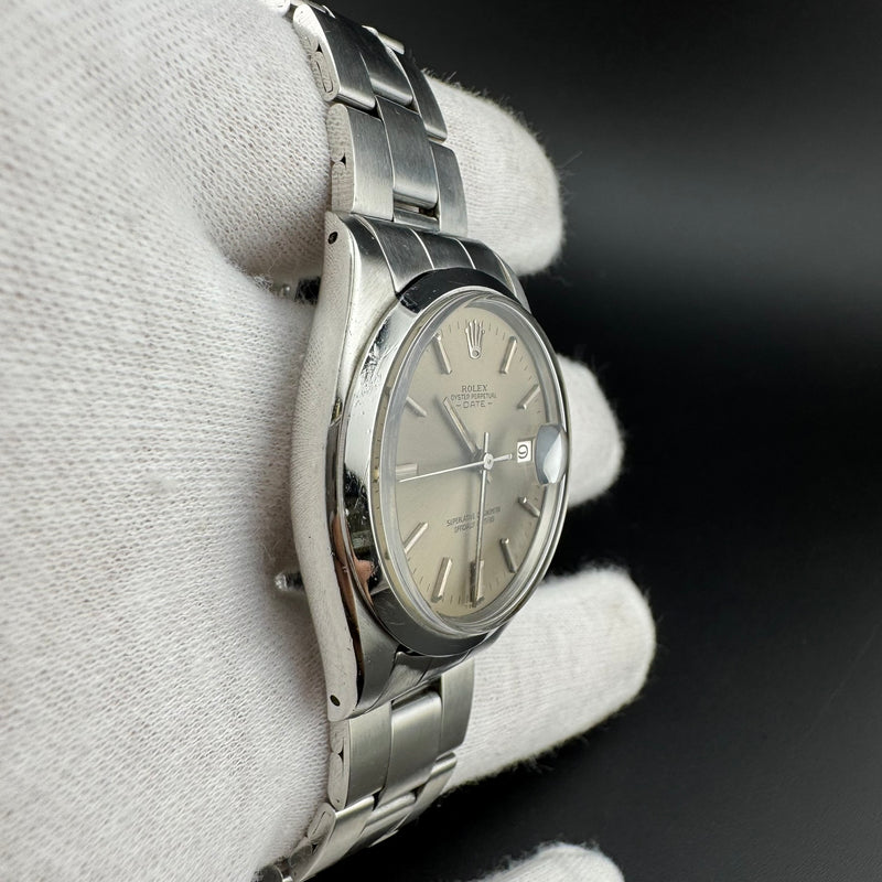 Rolex Oyster Perpetual Date REF. 1500 Taupe Dial Automatic Watch