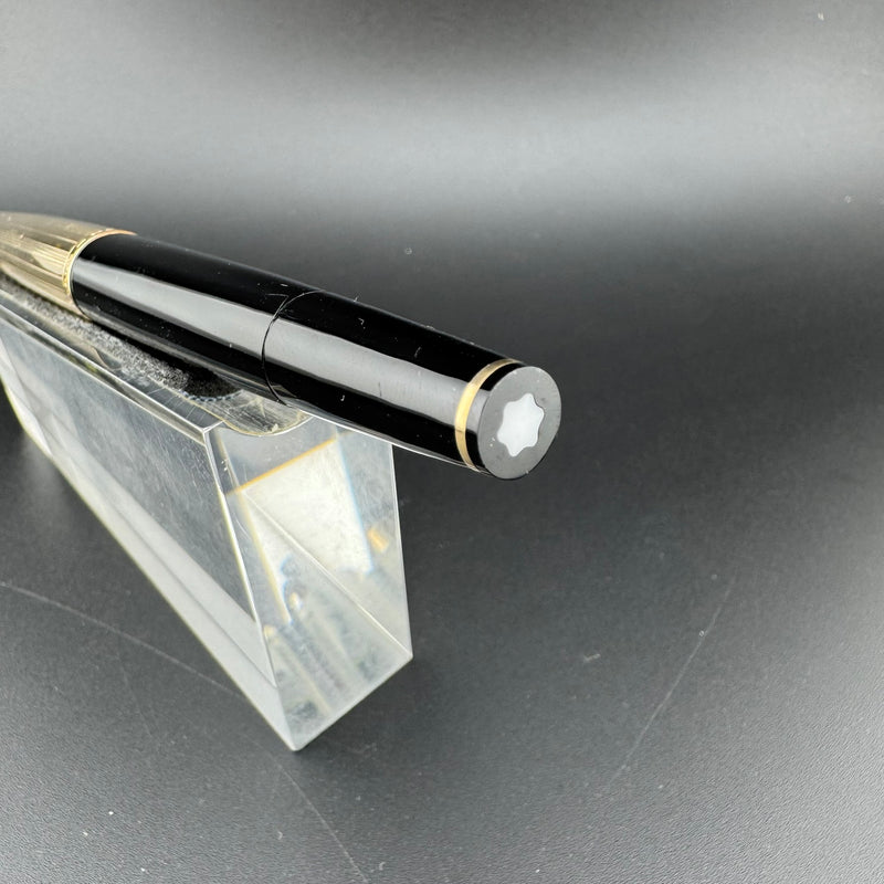 Montblanc Meisterstück No. 72 Fountain Pen 18C Gold Fine Nib Serviced