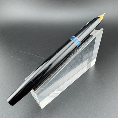 Montblanc No. 24 Black Resin Fountain Pen 14C Gold Extra Fine Nib Serviced