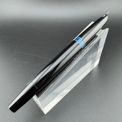 Montblanc No. 24 Black Resin Fountain Pen 14C Gold Extra Fine Nib Serviced
