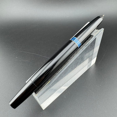 Montblanc No. 24 Black Resin Fountain Pen 14C Gold Extra Fine Nib Serviced
