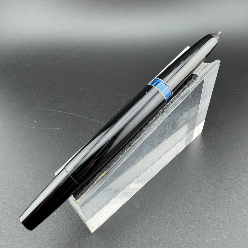 Montblanc No. 24 Black Resin Fountain Pen 14C Gold Extra Fine Nib Serviced