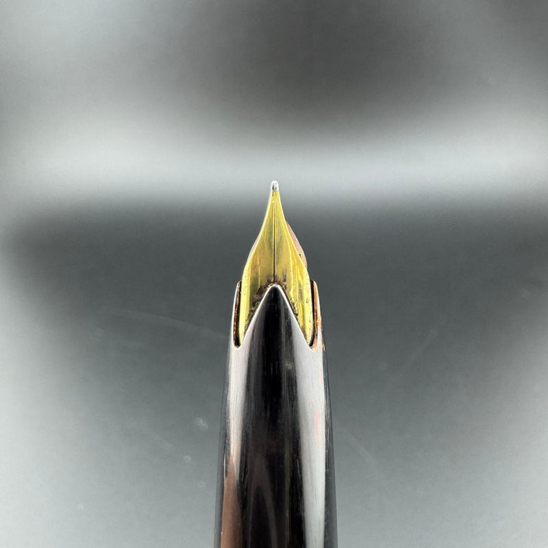 Montblanc Meisterstück No. 14 Fountain Pen 18C Gold Extra Fine Nib Cracked