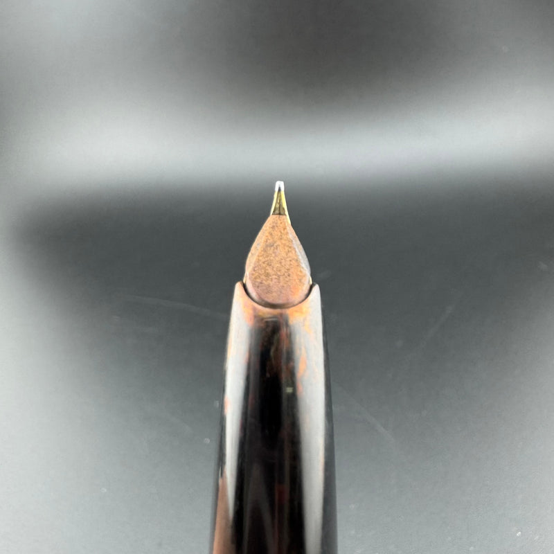 Montblanc Meisterstück No. 14 Fountain Pen 18C Gold Extra Fine Nib Cracked