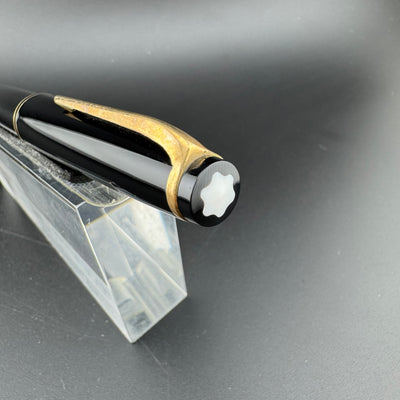 Montblanc Meisterstück No. 14 Fountain Pen 18C Gold Extra Fine Nib Cracked