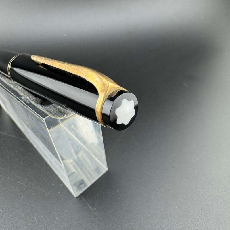 Montblanc Meisterstück No. 14 Fountain Pen 18C Gold Extra Fine Nib Cracked