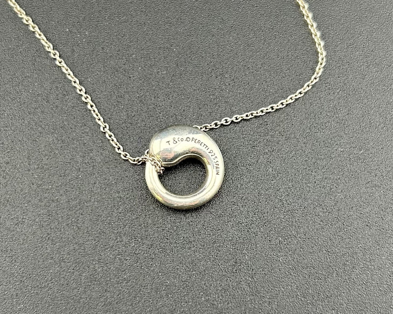 Tiffany & Co. Eternal Circle Necklace Sterling Silver