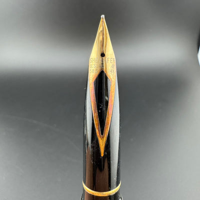Sheaffer Targa Stainless Steel Fountain Pen 14K Gold Extra-Fine Nib