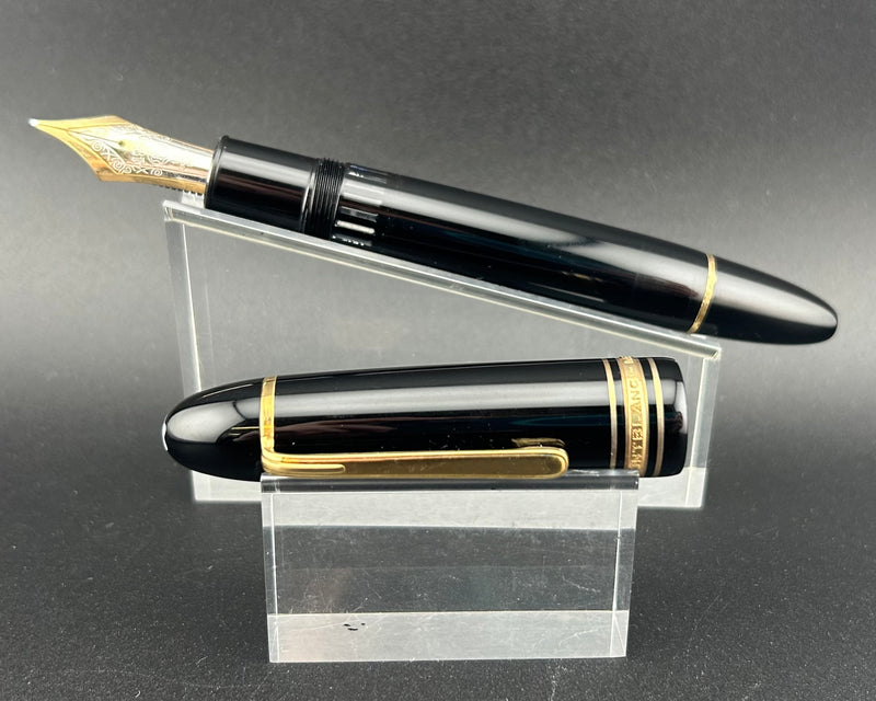 Montblanc Meisterstück No. 149 Fountain Pen w/Box 14C/14K Gold M Nib Serviced